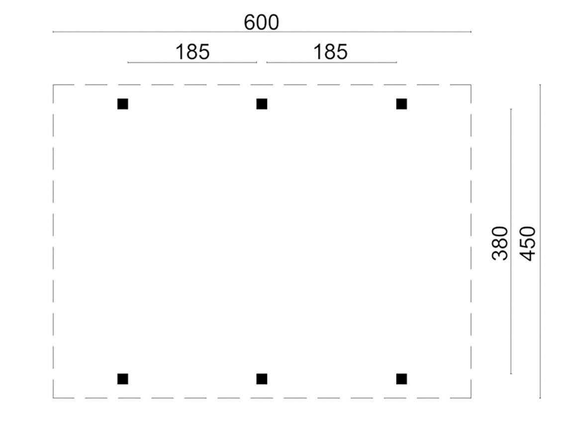 Tuindeco DIY carport Lemmer