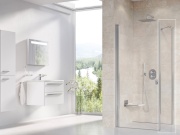 Ravak CPS 80, satin+transparent