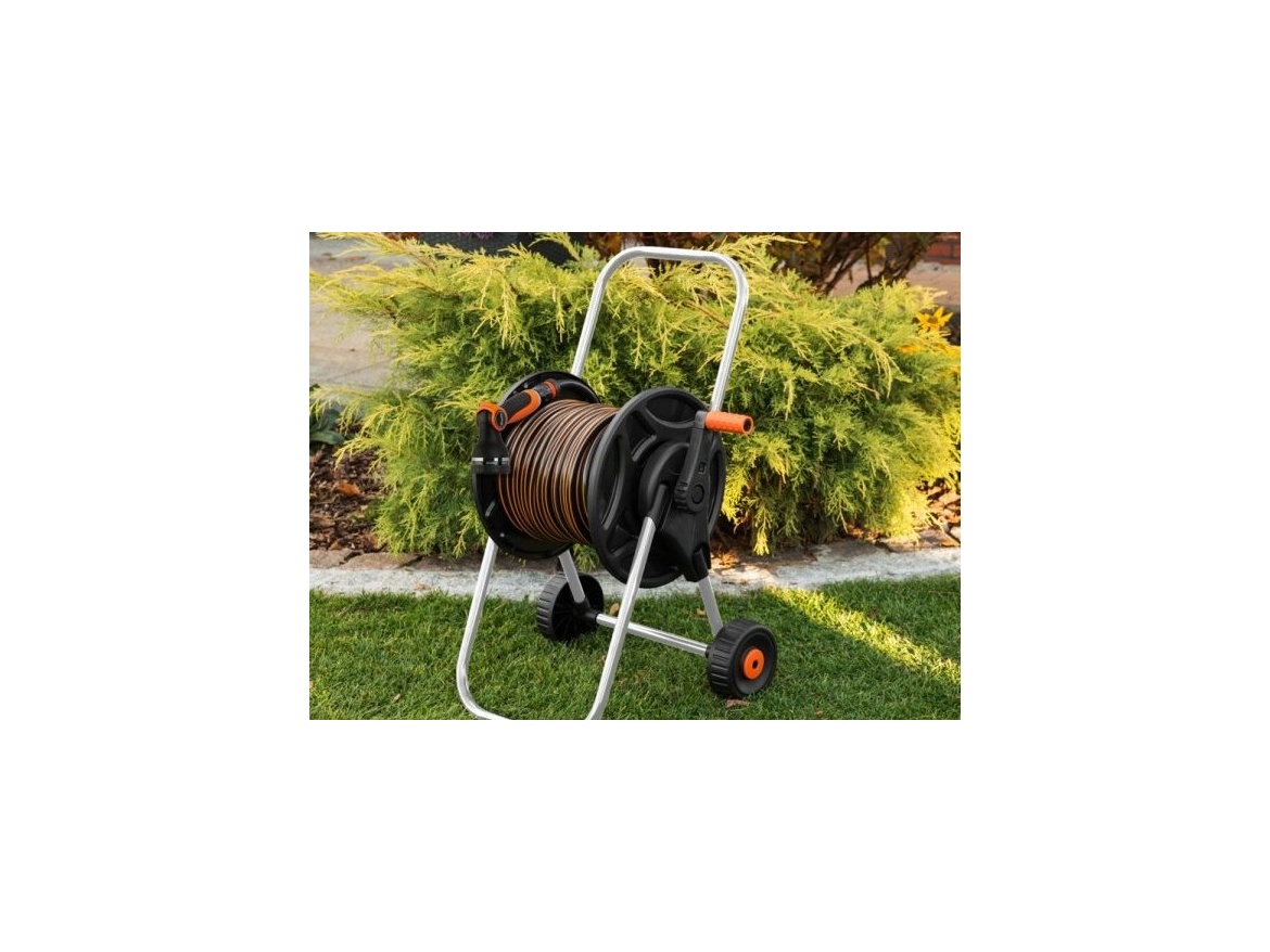 Bradas Zahradní hadice 20m 1/2 Black Line s vozíkem a příslušenstvím