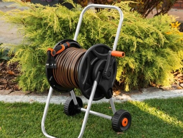 Bradas Zahradní hadice 20m 1/2 Black Line s vozíkem a příslušenstvím
