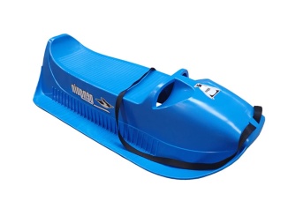 Bobok és szánkók –  Sáně Pinguin Alfa plastové modré