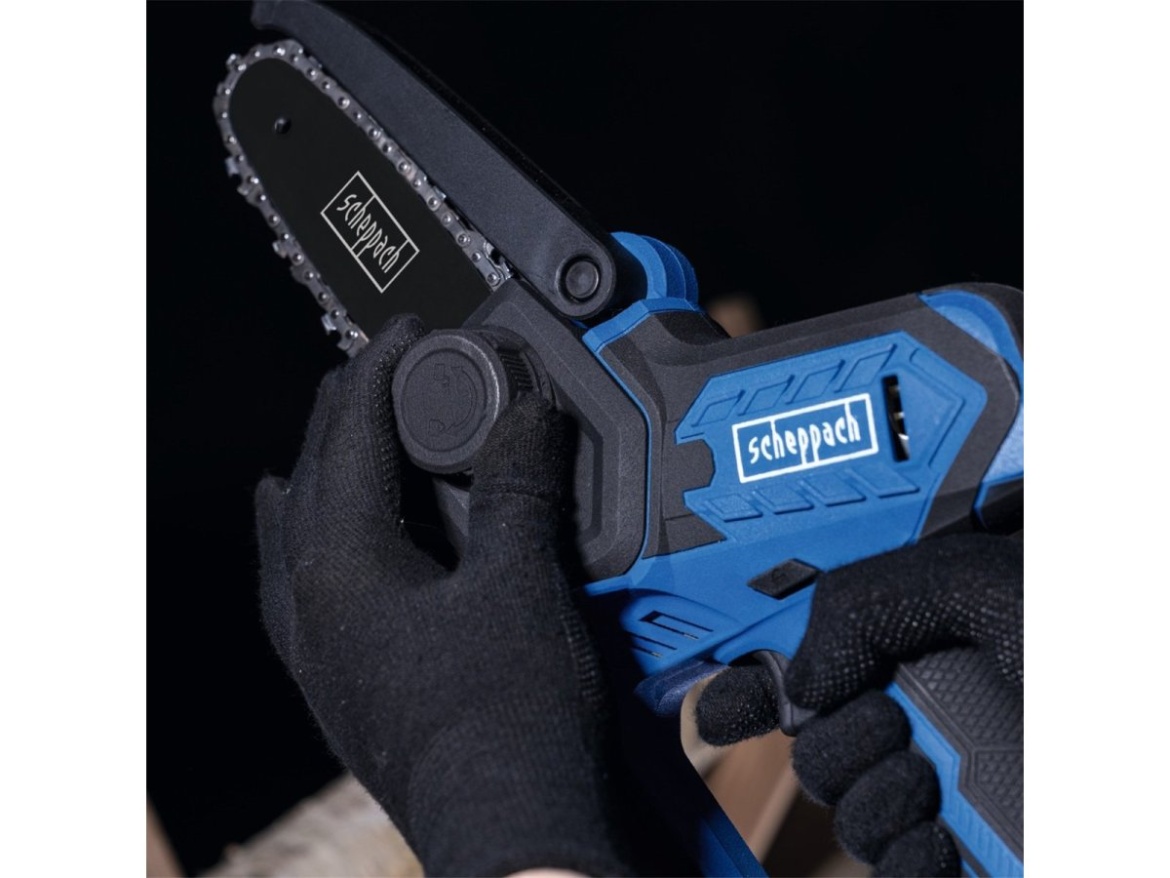 20 V IXES aku prořezávací pila + 2Ah baterie + nabíječka 2,4 A Scheppach C-PS100-X-SET S