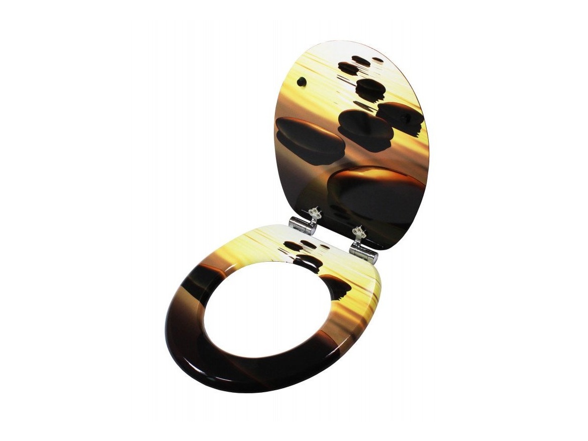 WC sedátka, záchodová prkna Schütte SEA STONE | MDF, Soft Close