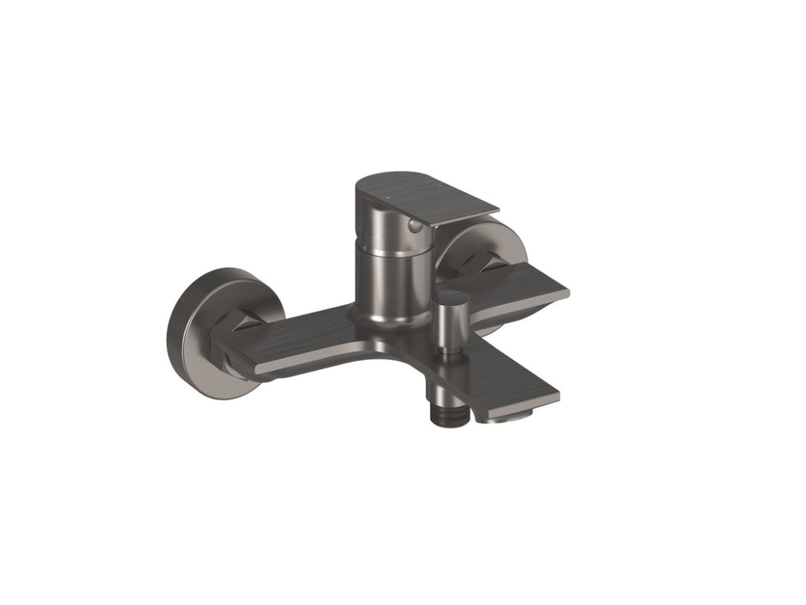 Ravak PN 022.20BLM Vaňová nástenná batéria bez sprchového setu, čierna matná