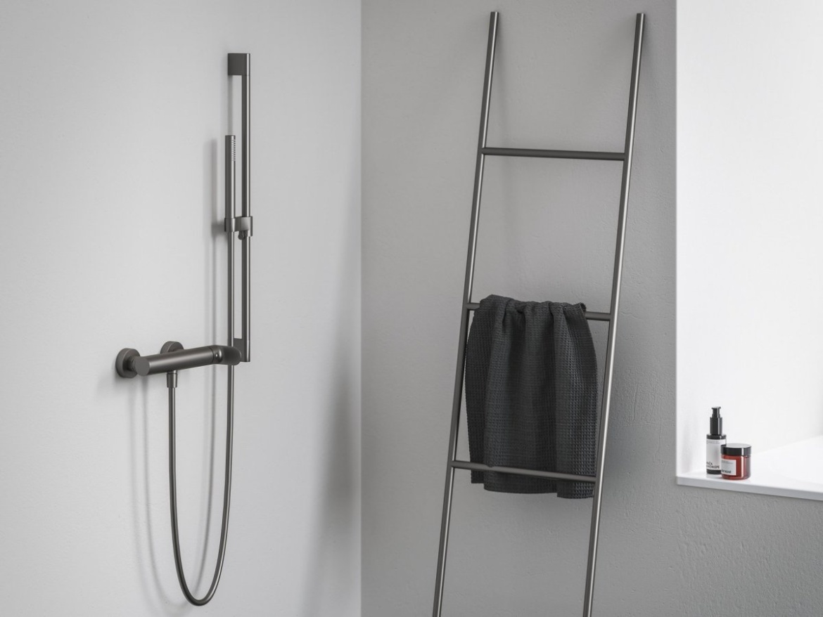 Ravak EL 032.60RGB Sprchová nástenná batéria bez sprchového setu, ružové zlato kefované