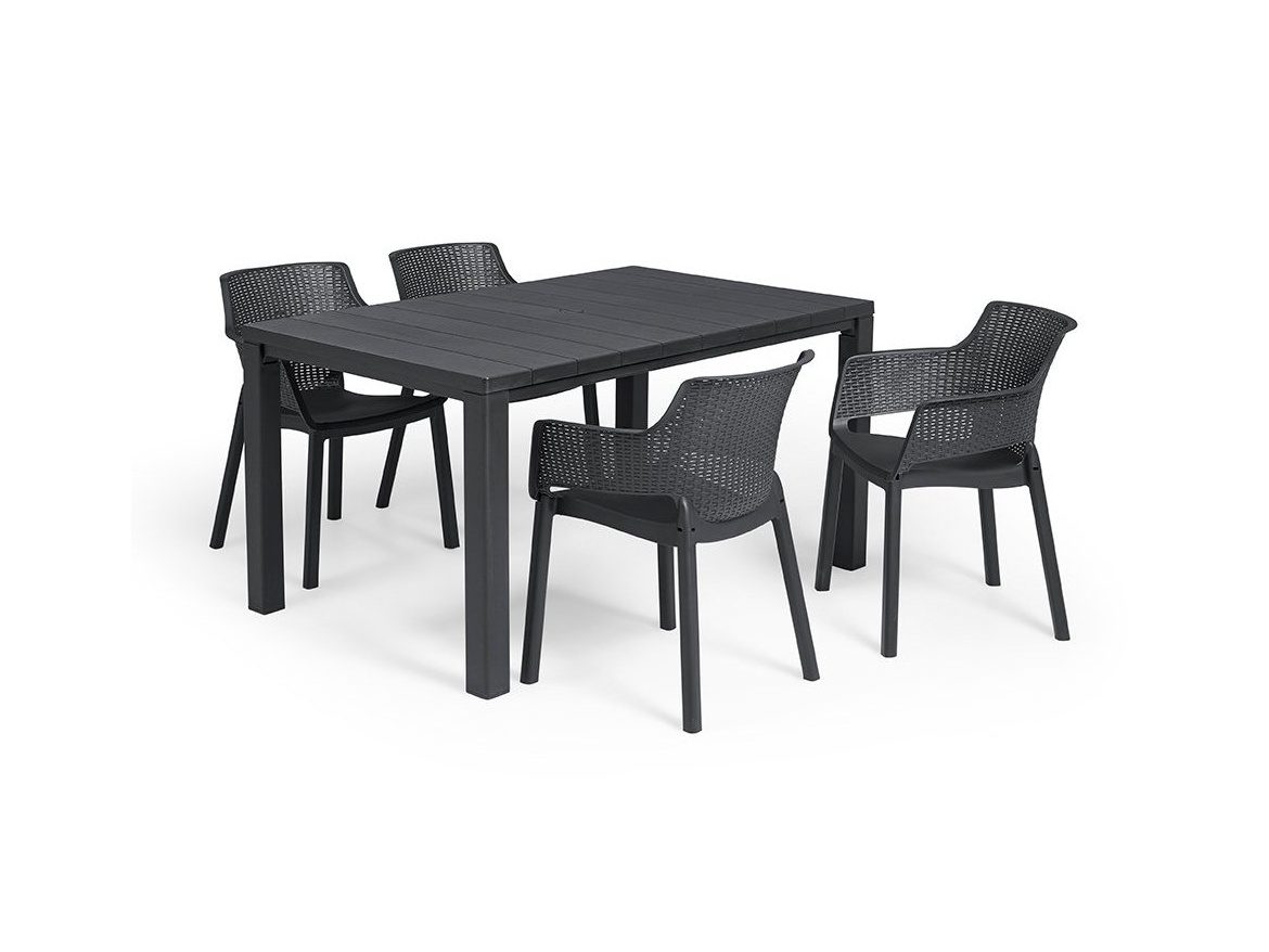 Keter Zahradní židle Keter EVA - 57,7 x 62,5 x 79 cm - grafit