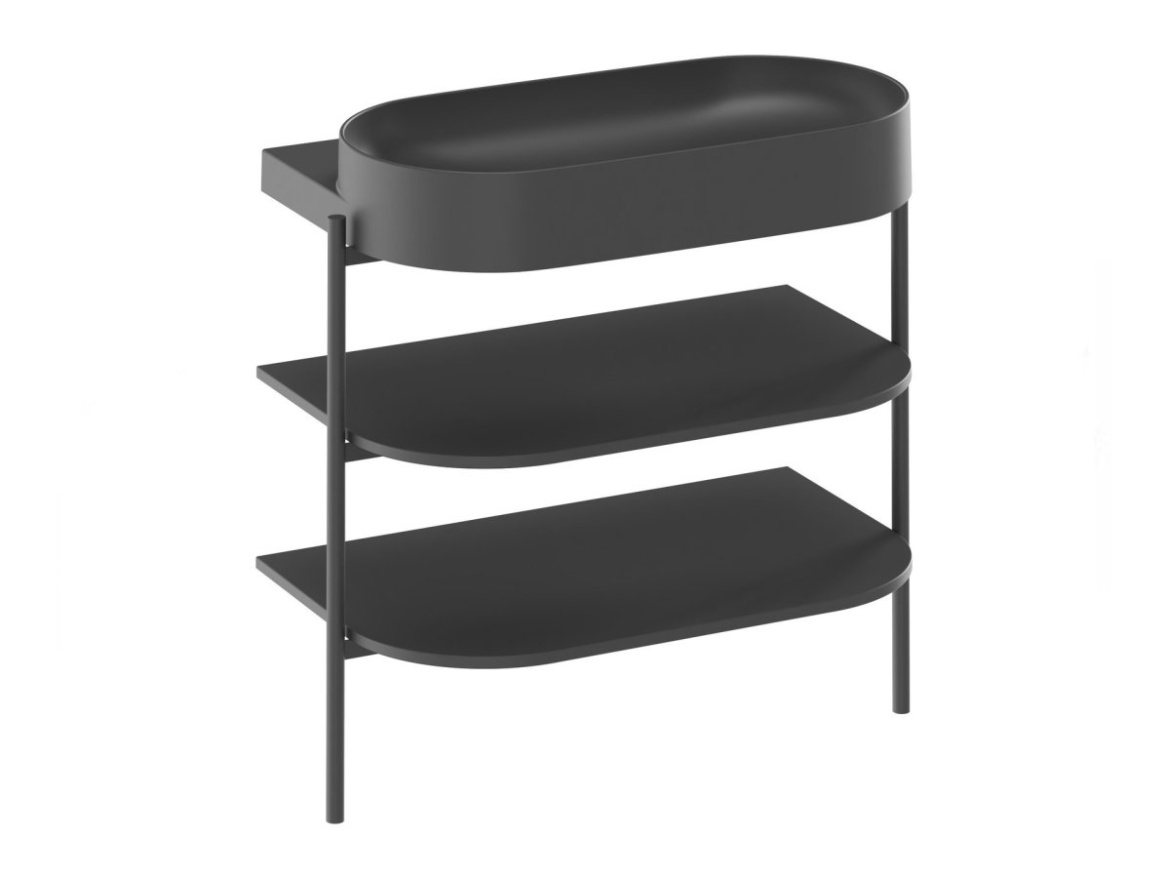 Ravak Konstrukce pod umyvadlo CS Yard 80, Smoke Grey