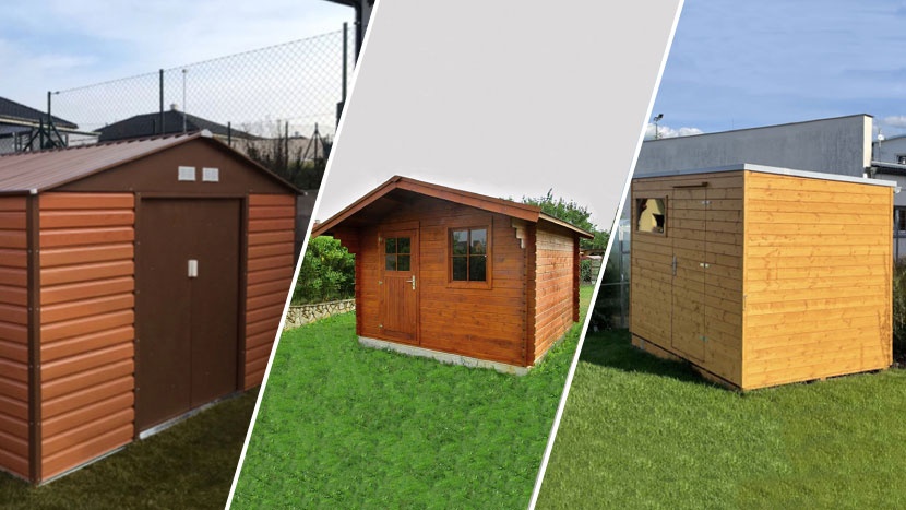 Kerti házikók telepítése