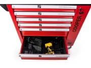 G21 Dílenský vozík  Cooper 6, červený