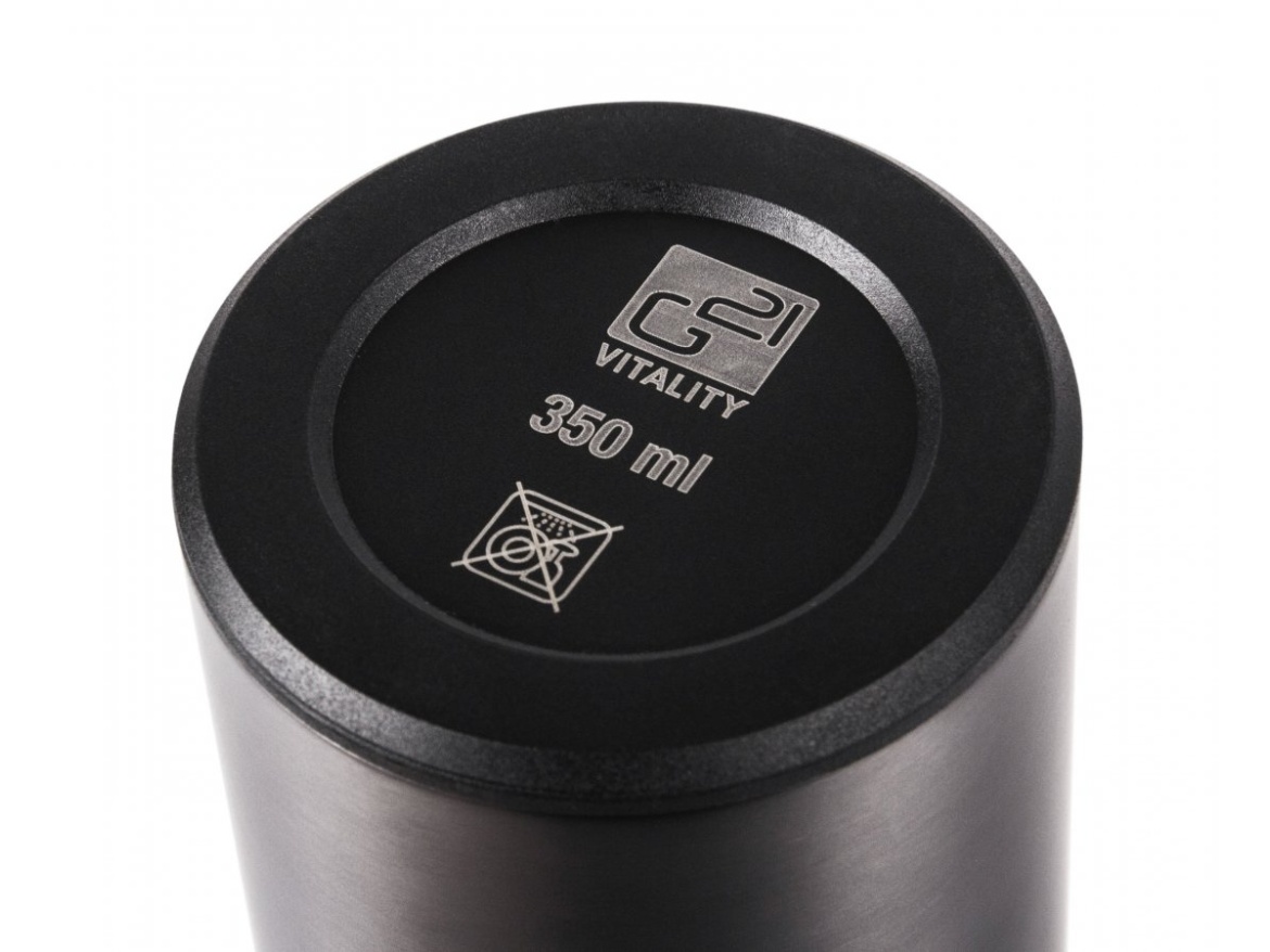 G21 Termoláhev  na pití, 350 ml, ocelově šedá