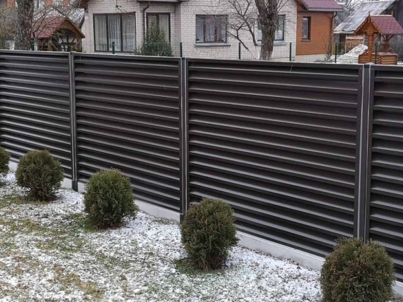 Kerítéspanel Scobax Solid