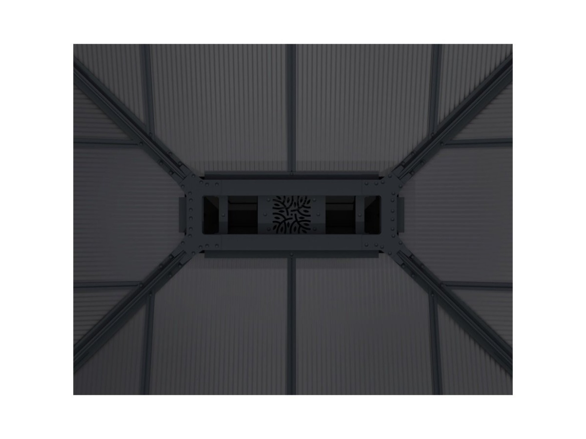 Luxusní zahradní hliníkový altán Palram - Canopia Dallas 14x16