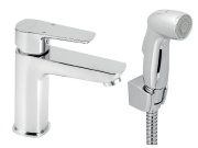 Novaservis Bidetová/Umyvadlová baterie Metalia 58, chrom, stojánková, bez výpusti,  58015,0