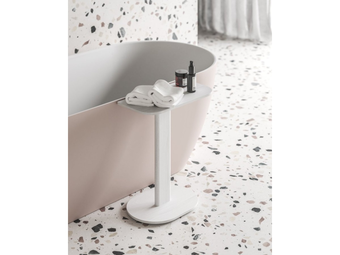 Ravak Stolek Wood S, dub bílý