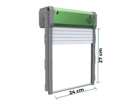 Scobax Automatická roletová dvířka ke kurníku HHD-0865 – solární, 4 režimy provozu