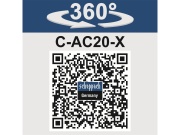 20 V-os IXES akkus kompresszor (akkumulátor és töltő nélkül) Scheppach C-AC20-X