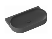 Ravak Umývadlo Yard 80, s otvorom pre batériu, bez prepadu, biela