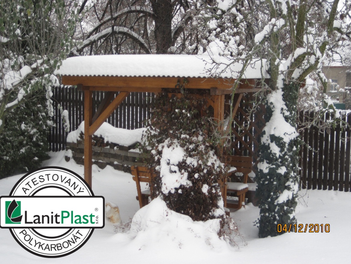 Polykarbonátová trapézová deska Lanit Plast CSE TR Original