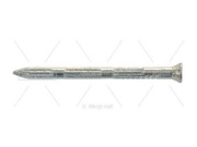 Edzett hengeres szeg hornyokkal, 2,7x25 Klimas Wkręt-met HŘEBÍK KALENÝ VÁLCOVANÝ S DRÁŽKAMI