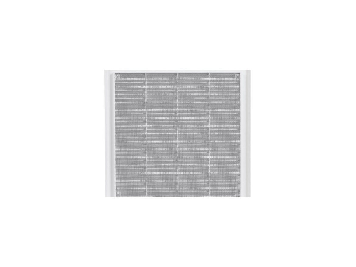 Haco Větrací mřížka 250 × 250 mm, se síťovinou a krytem, bílá,  0303