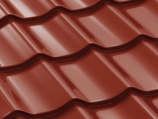 Maloformát –  Clasic červená, 0,45 mm, 1200 x 1200 mm