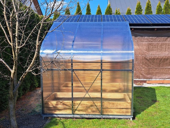 Skleník z polykarbonátu Scobax Drop Alu