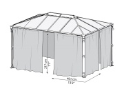 Függönyök Martinique-nak Palram