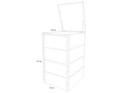 Prístrešok na popolnice Scobax BinBox