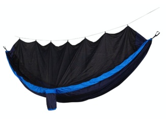 Hamaky pre dvoch –  Hojdacia sieť pre dvoch Mosquito + Slap strap (SET)