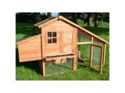 Kurník Scobax Dřevěný kurník BERLIN XL, 1900 x 1130 x 650 mm