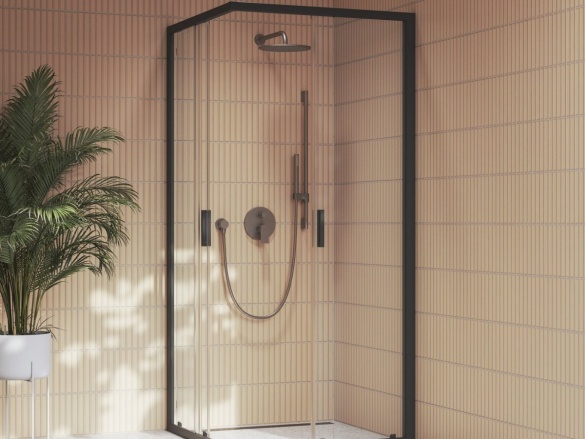 Ravak PN 061.20GB.O2 Podomítková baterie 2-cestná s tělesem, grafit kartáčovaný