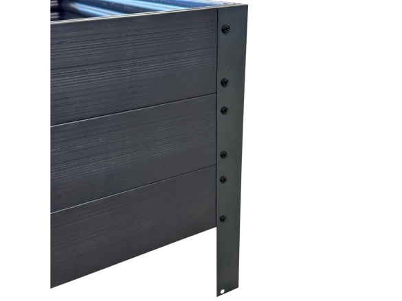 Vyvýšený záhon 150x75x30cm WOODLOOK / šedý