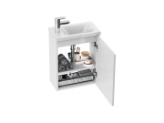 Ravak SD Chrome II dvierka 40 P, biela