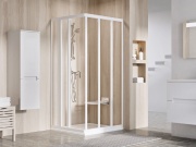 Ravak ASRV3 80 198, čierna+transparent