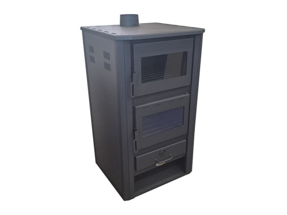 Kandalló kályha hőcserélővel és sütővel Blist MILANO E - 24 kW