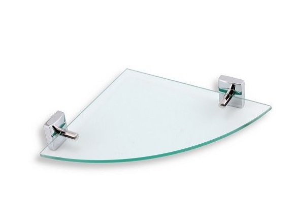 Novaservis Polička rohová Metalia 12, sklo/chrom, , 0235,0