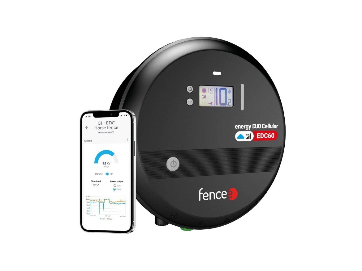 Scobax LTE zdroj pro elektrický ohradník fencee energy DUO Cellular EDC60