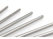 G21 Kovová brčka  BeEco Classic 6 ks stříbrná, rovná + kartáček na čištění