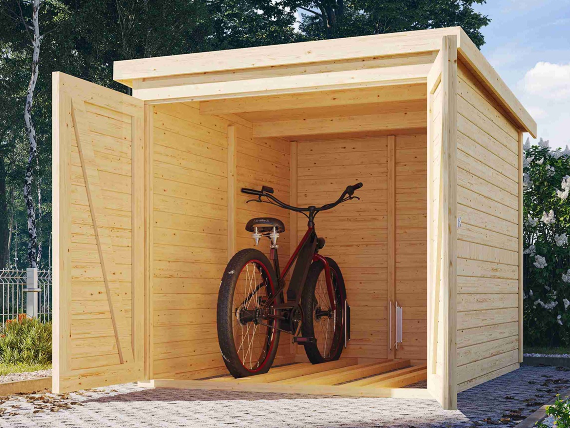 Garáž Karibu Fahrradgarage