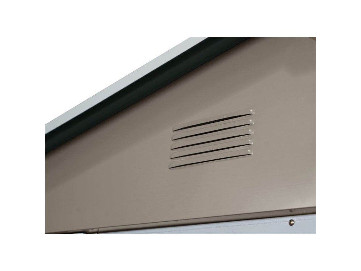 Plechový zahradní domek Riwall PRO RMSA 6x8 Brown