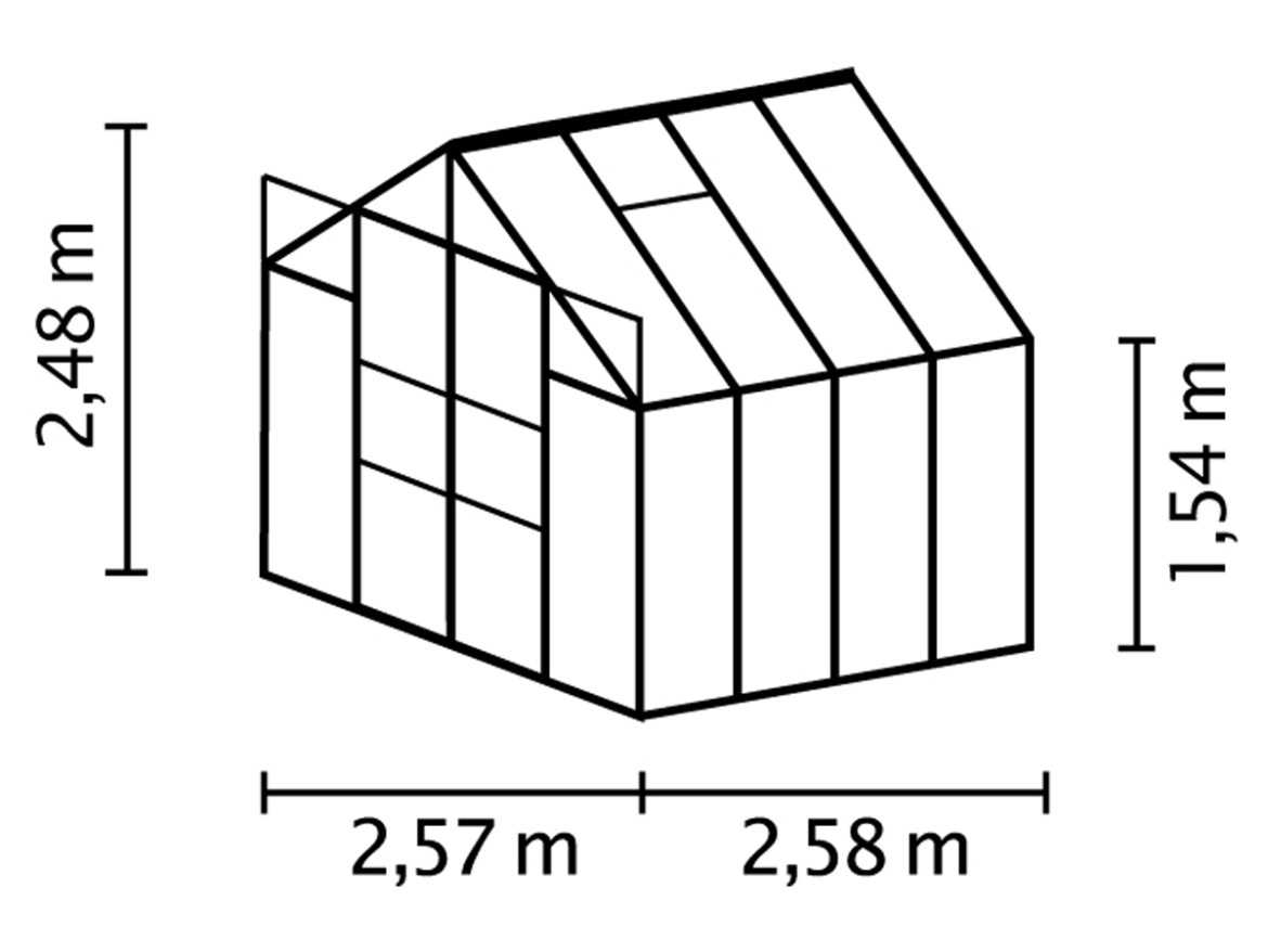 Skleník Vitavia Uranus Premium