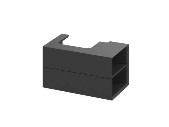 Ravak SD Lite 80 P skříňka pod umyvadlo Smoke Grey