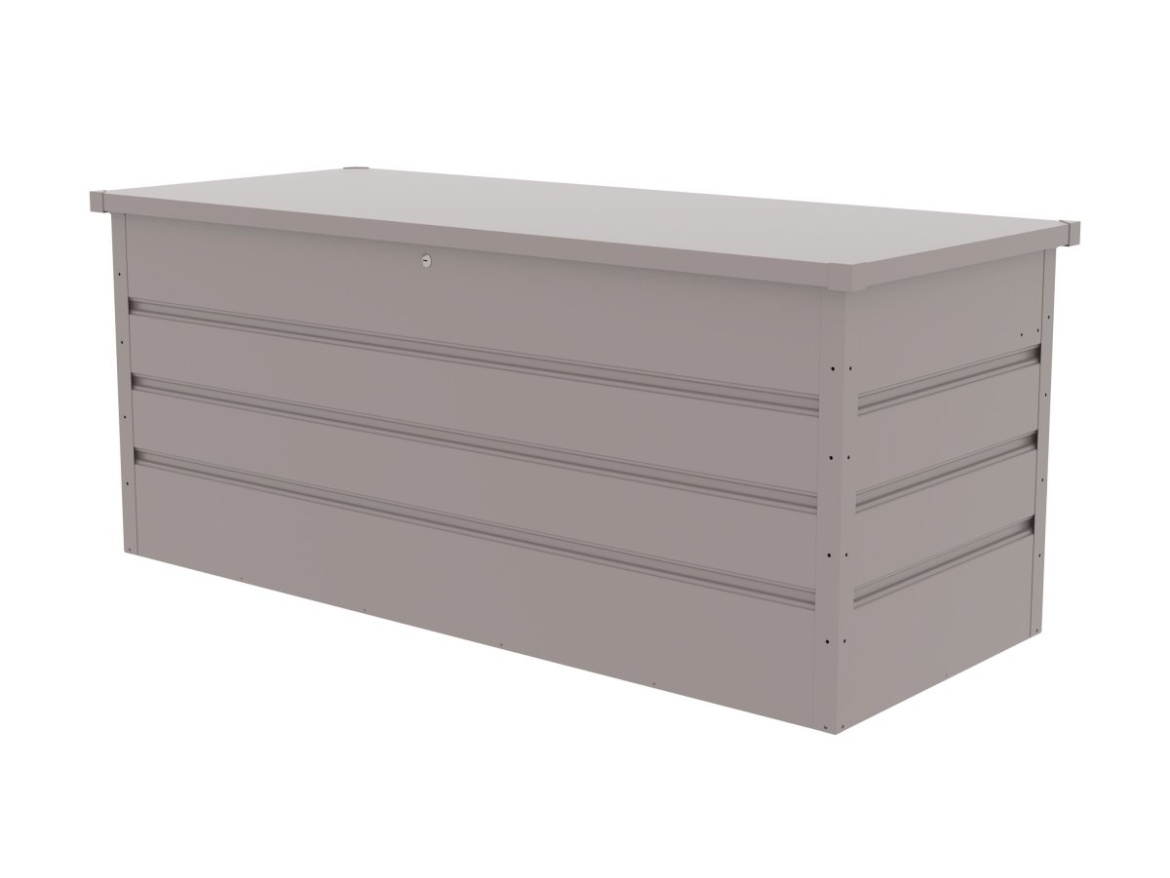 G21 Zahradní box  Denver 770 L, šedý plechový