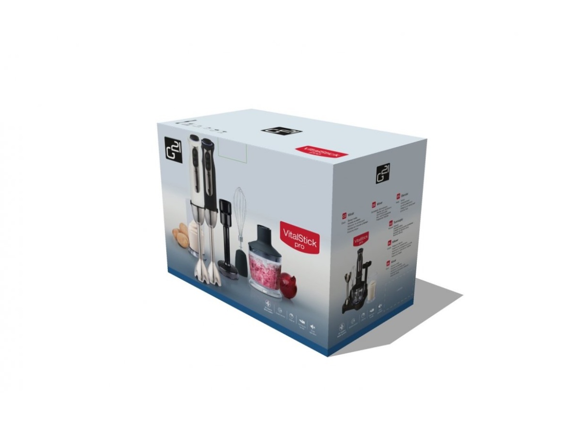 G21 Mixér  VitalStick Pro 1000 W, Black