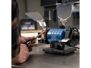 Kéttárcsás csiszoló/polírozó Flexidrive rendszerrel Scheppach HG 35