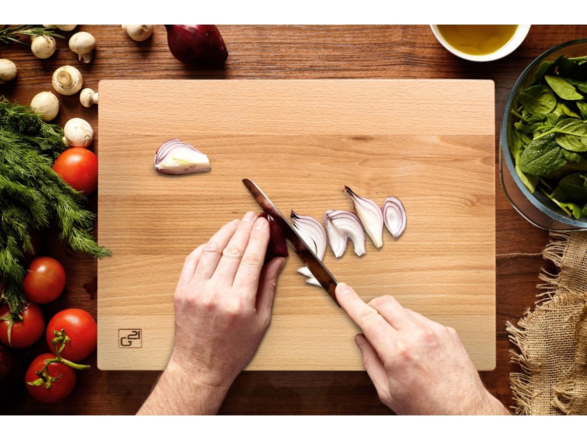 G21 Prkénko krájecí  buk 350 x 250 x 25 mm