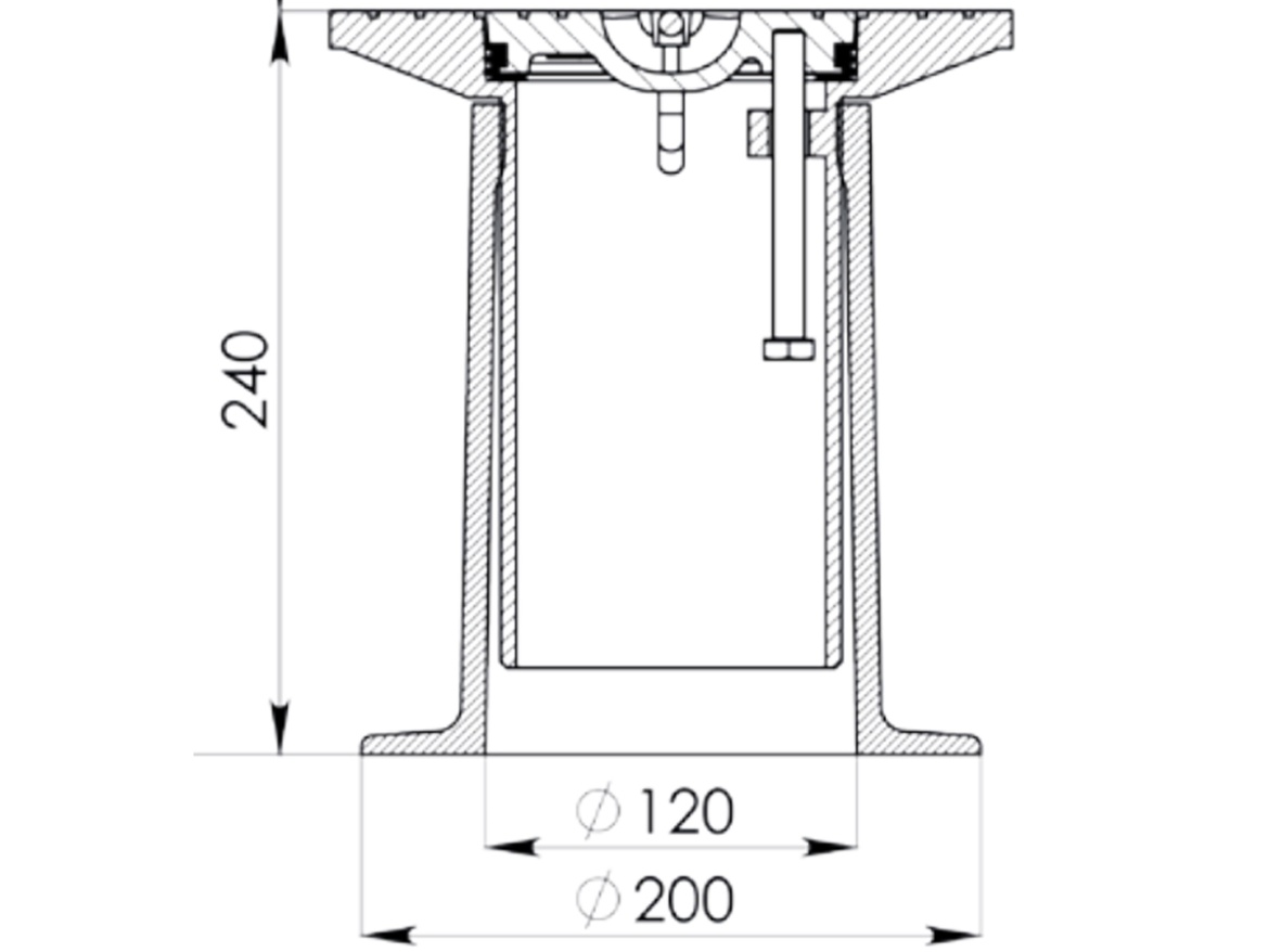 Ventilový poklop Heckl Kompaktus