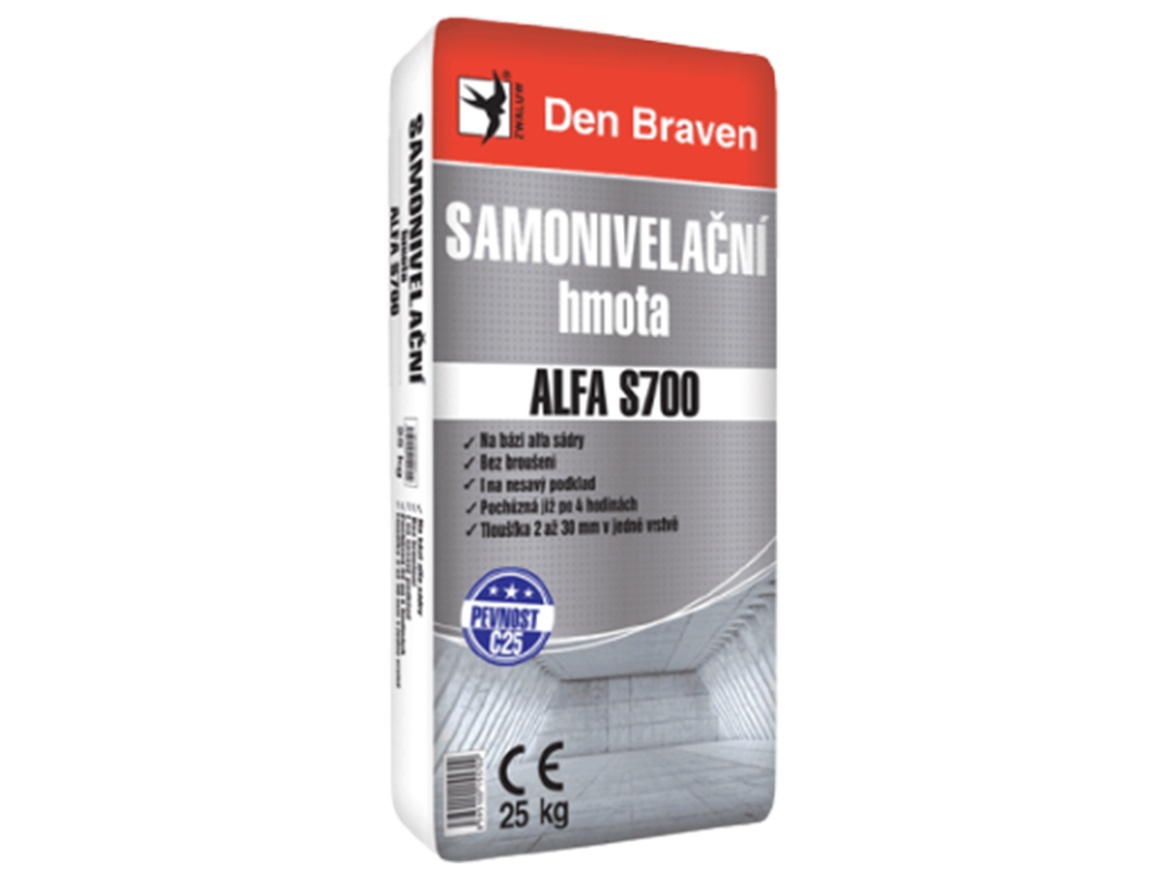 Alfa S700 Den Braven Samonivelační hmota