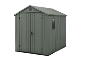 Plastový záhradný domček Keter Darwin 6 x 8 zelený, s podlahou