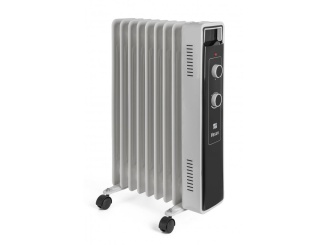 Radiátorok –  G21 Olejový radiátor  Vesuv bílý, 9 žeber, 2000 W